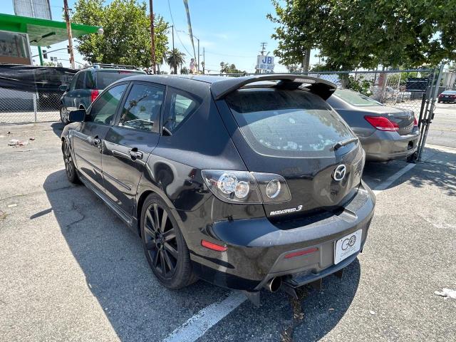 JM1BK34L381795270 - 2008 MAZDA SPEED 3 BLACK photo 3