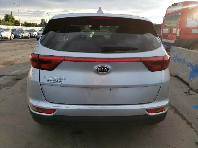 KNDPMCAC1J7444946 - 2018 KIA SPORTAGELX LX SILVER photo 6