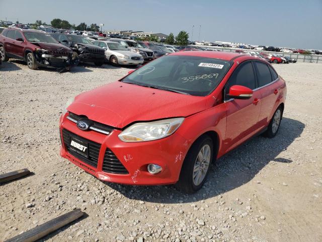 1FAHP3H26CL358069 - 2012 FORD FOCUS SEL RED photo 12