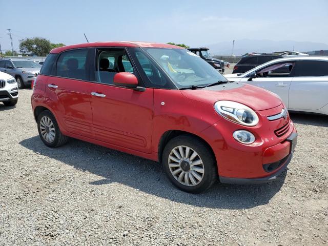 ZFBCFABH9FZ030089 - 2015 FIAT 500L EASY RED photo 4