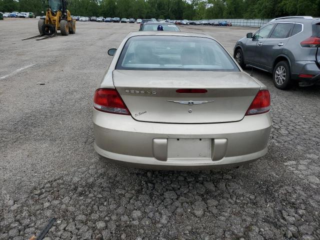 1C3EL46X14N242009 - 2004 CHRYSLER SEBRING LX GOLD photo 6