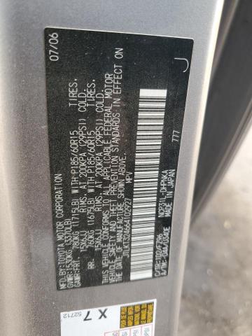 JTLKT324664102927 - 2006 TOYOTA SCION XB فحمي صورة 12