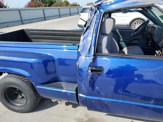 1GTDC14H1ME531375 - 1991 GMC SIERRA C1500 BLUE photo 10