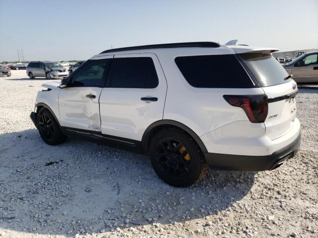 1FM5K8GT9GGB04983 - 2016 FORD EXPLORER SPORT WHITE photo 2