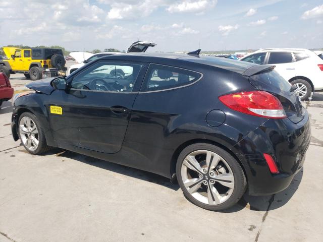 KMHTC6AD3HU315884 - 2017 HYUNDAI VELOSTER BLACK photo 2