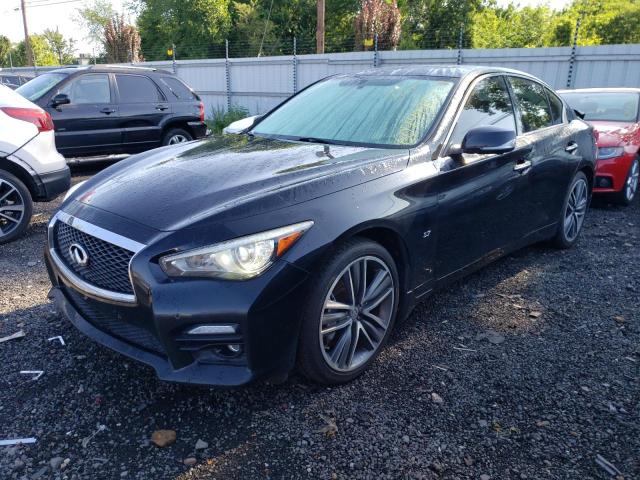 JN1BV7AR8FM393461 - 2015 INFINITI Q50 BASE BLACK photo 1