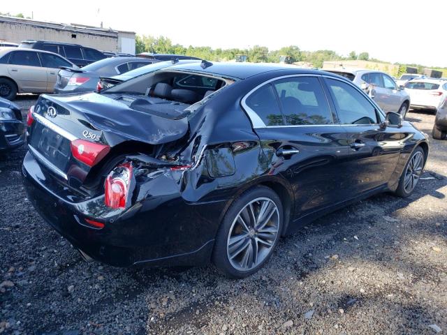 JN1BV7AR8FM393461 - 2015 INFINITI Q50 BASE BLACK photo 3