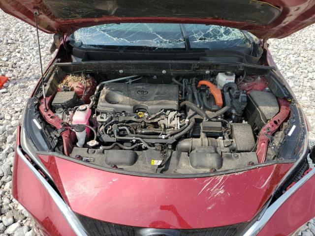 JTEAAAAH0MJ009272 - 2021 TOYOTA VENZA LE MAROON photo 12