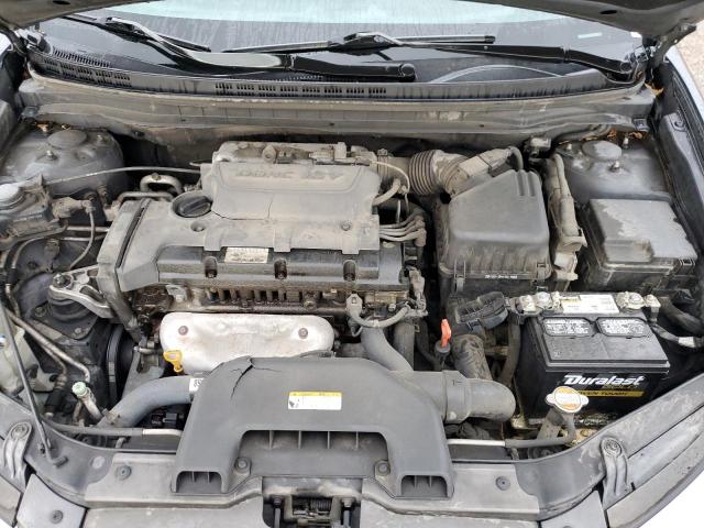 KMHDU46D78U558354 - 2008 HYUNDAI ELANTRA GLS GRAY photo 11