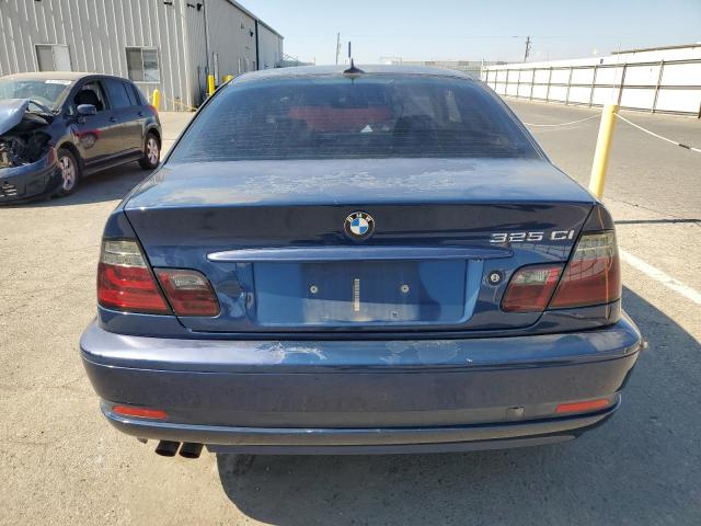 WBABD33445PL07664 - 2005 BMW 325 CI BLUE photo 6