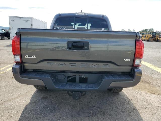 3TMCZ5AN3KM232442 - 2019 TOYOTA TACOMA DOUBLE CAB GRAY photo 6