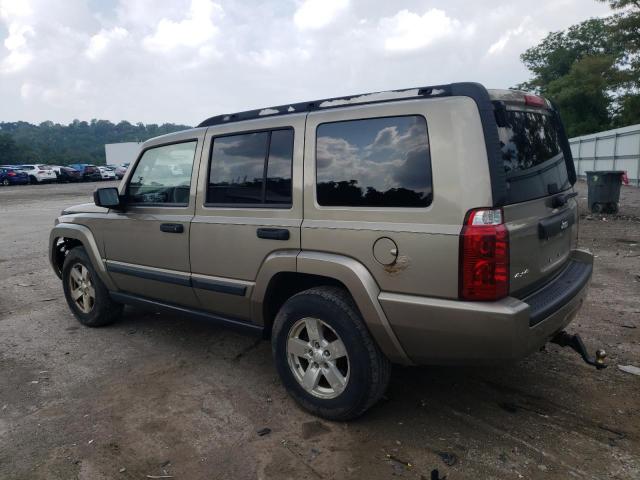 1J8HG48K56C203025 - 2006 JEEP COMMANDER 棕色 照片 2
