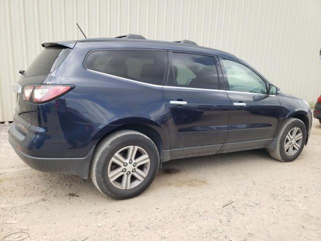 1GNKVHKD7FJ346470 - 2015 CHEVROLET TRAVERSE LT BLUE photo 3