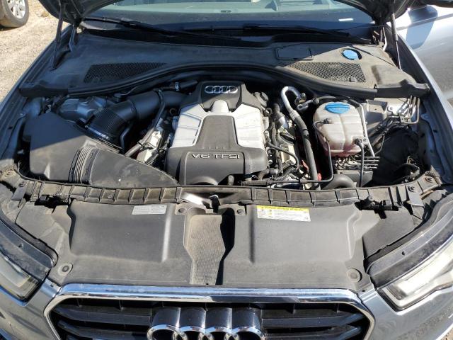 WAUHGAFC7FN013021 - 2015 AUDI A6 PRESTIGE ვერცხლისფერი ფოტო 11