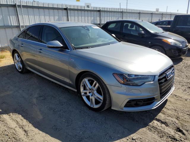 WAUHGAFC7FN013021 - 2015 AUDI A6 PRESTIGE ვერცხლისფერი ფოტო 4