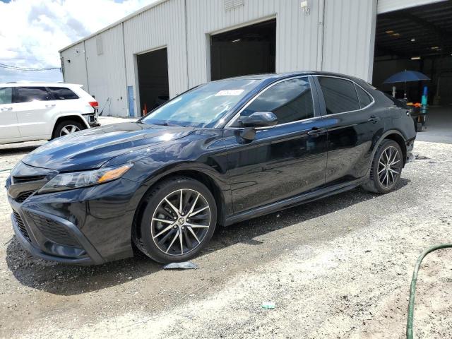 4T1G11AK7PU837201 - 2023 TOYOTA CAMRY SE NIGHT SHADE BLACK photo 1