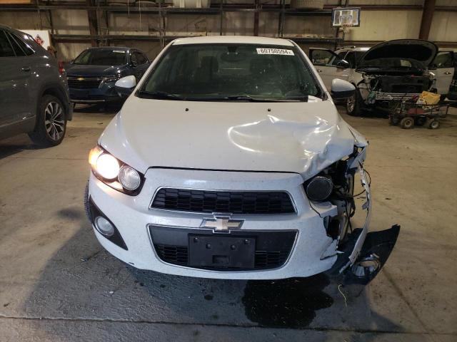 1G1JE5SB3F4193319 - 2015 CHEVROLET SONIC LTZ WHITE photo 5