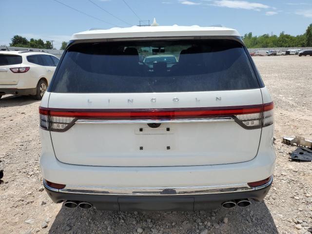5LM5J7XCXLGL28557 - 2020 LINCOLN AVIATOR RESERVE WHITE photo 6