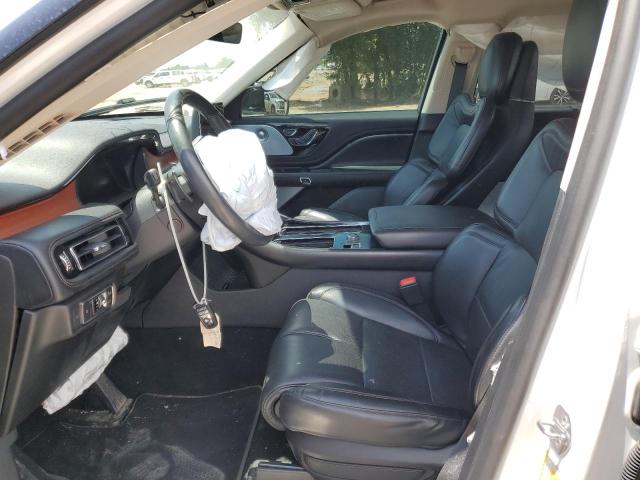 5LM5J7XCXLGL28557 - 2020 LINCOLN AVIATOR RESERVE WHITE photo 7