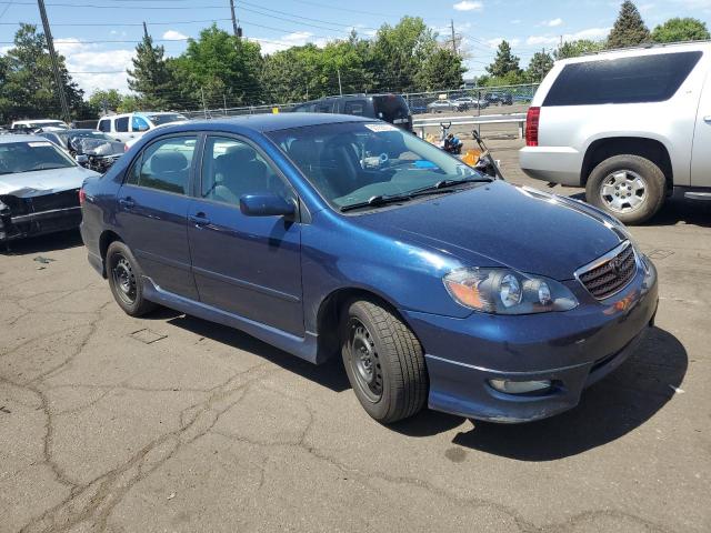 1NXBR32E26Z698147 - 2006 TOYOTA COROLLA CE BLUE photo 4