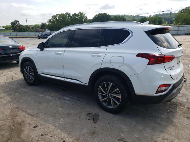 5NMS53AD6KH038106 - 2019 HYUNDAI SANTA FE LIMITED WHITE photo 2