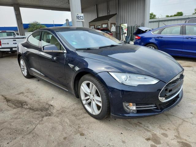 5YJSA1DN6DFP08911 - 2013 TESLA MODEL S BLACK photo 4