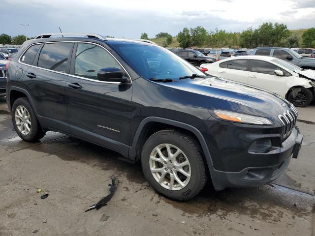 1C4PJMCB7FW669047 - 2015 JEEP CHEROKEE LATITUDE BLACK photo 4