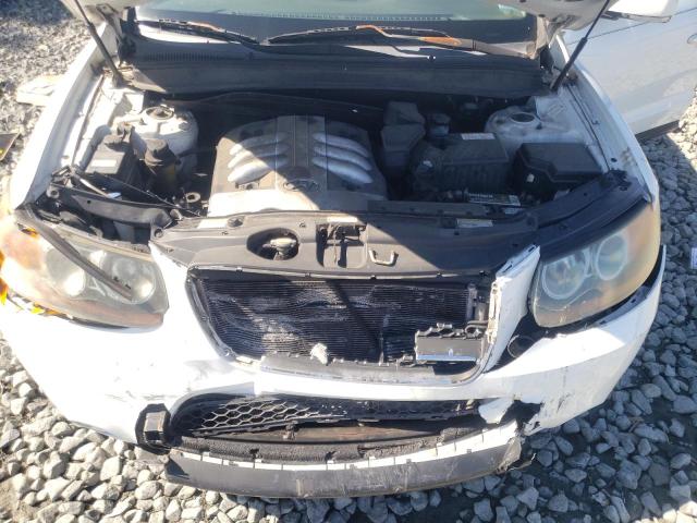 5NMSH13E57H039868 - 2007 HYUNDAI SANTA FE SE WHITE photo 12