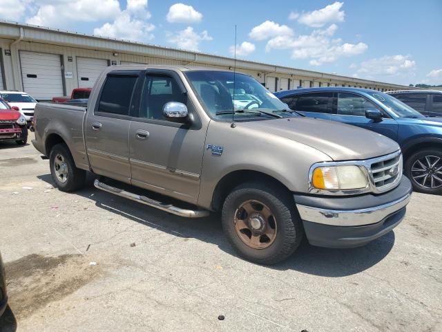 1FTRW07W51KA09038 - 2001 FORD F150 SUPERCREW TAN photo 4