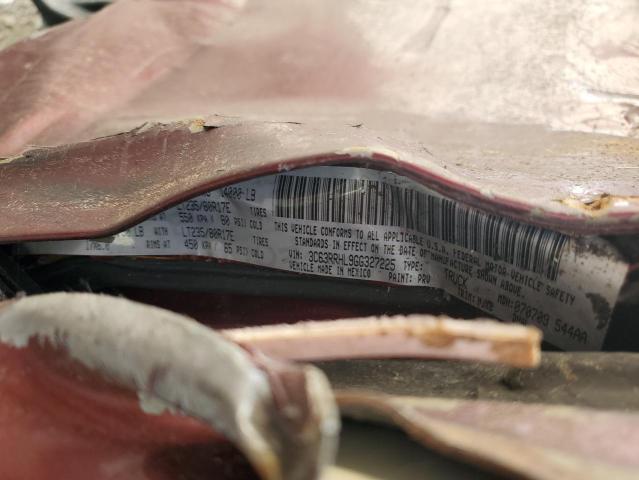 3C63RRHL9GG327225 - 2016 RAM 3500 SLT برغندي صورة 13