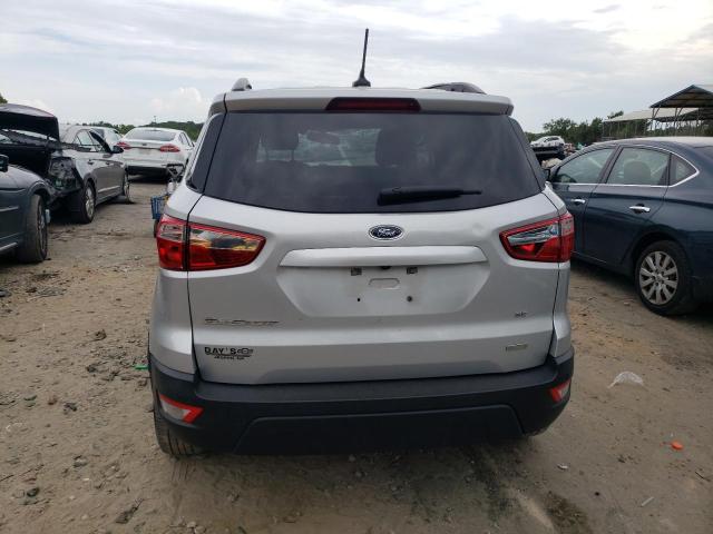 MAJ3S2GE0KC257056 - 2019 FORD ECOSPORT SE SILVER photo 6