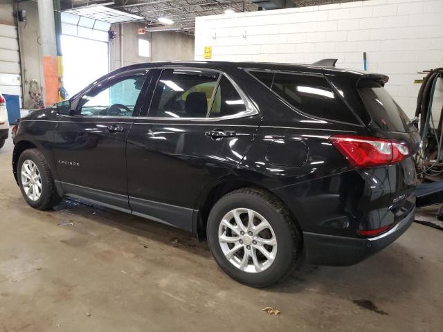 2GNAXSEV8J6305195 - 2018 CHEVROLET EQUINOX LT BLACK photo 2