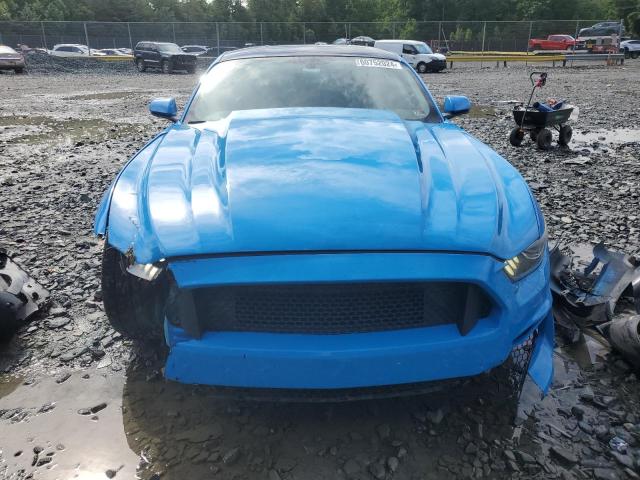 1FA6P8CF5H5224342 - 2017 FORD MUSTANG GT BLUE photo 5