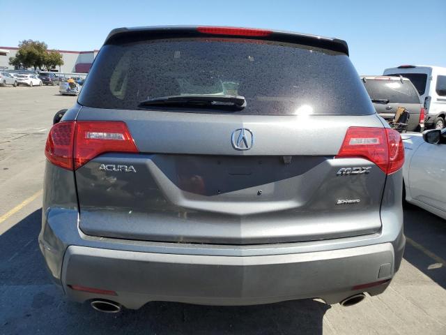 2HNYD28419H513206 - 2009 ACURA MDX TECHNOLOGY GRAY photo 6