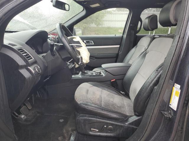 1FM5K8D86HGC72971 - 2017 FORD EXPLORER XLT BLUE photo 7