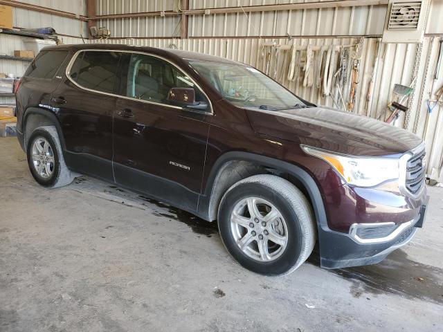 1GKKNKLA7HZ255735 - 2017 GMC ACADIA SLE MAROON photo 4