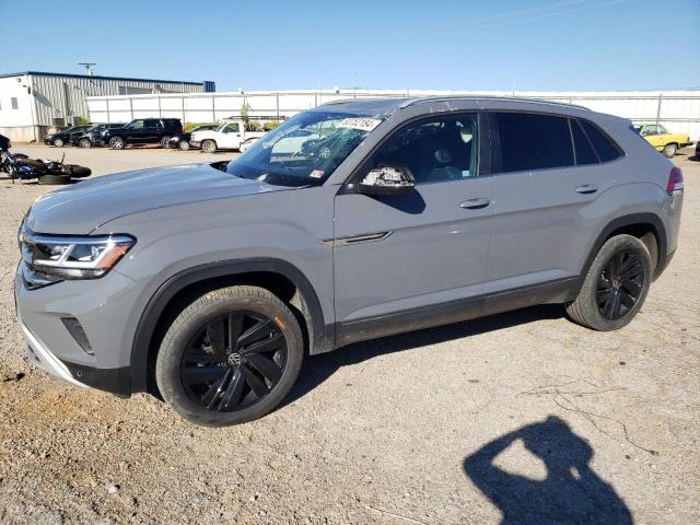 1V2HE2CA6NC222311 - 2022 VOLKSWAGEN ATLAS CROS SE Серый фото 1