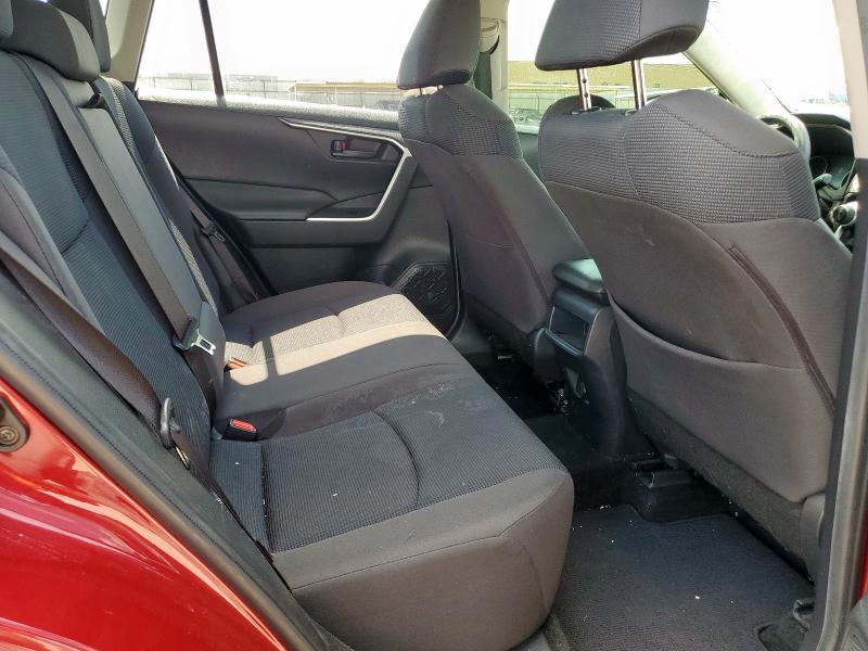JTMH1RFV1KD007252 - 2019 TOYOTA RAV4 LE BURGUNDY photo 10
