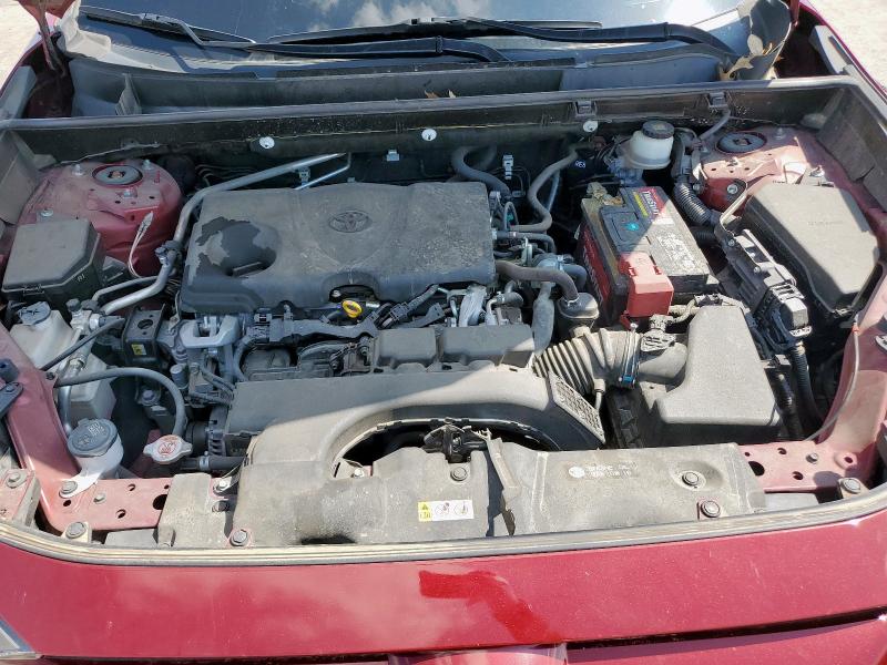 JTMH1RFV1KD007252 - 2019 TOYOTA RAV4 LE BURGUNDY photo 11