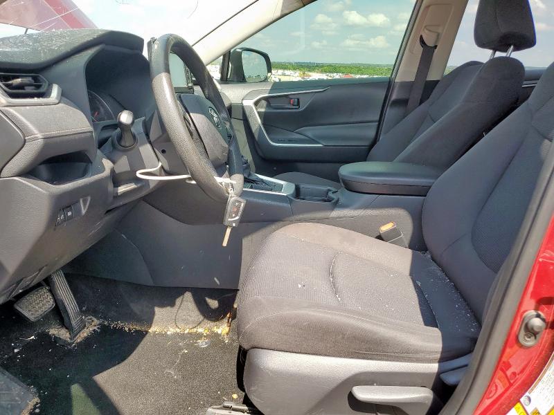 JTMH1RFV1KD007252 - 2019 TOYOTA RAV4 LE BURGUNDY photo 7