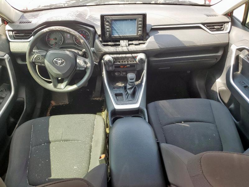 JTMH1RFV1KD007252 - 2019 TOYOTA RAV4 LE BURGUNDY photo 8