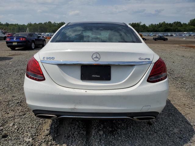 WDDWF4KB5JR312896 - 2018 MERCEDES-BENZ C 300 4MATIC WHITE photo 6