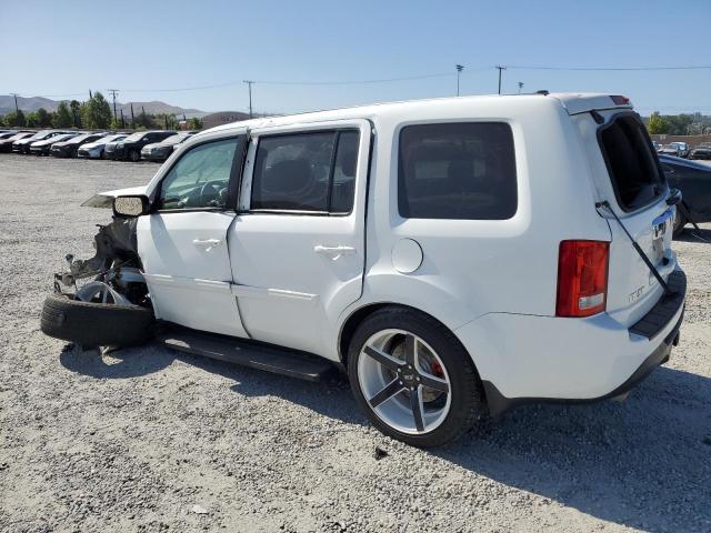5FNYF3H61CB009436 - 2012 HONDA PILOT EXL WHITE photo 2