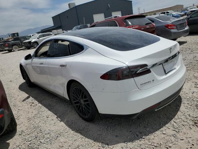 5YJSA1CN6DFP17206 - 2013 TESLA MODEL S 白色 照片 2