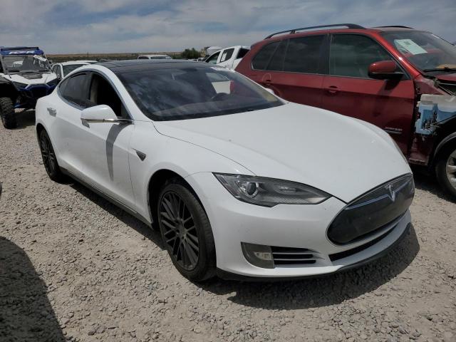 5YJSA1CN6DFP17206 - 2013 TESLA MODEL S 白色 照片 4