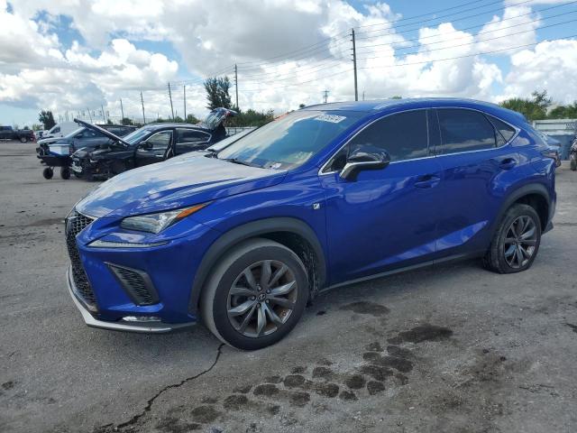 JTJYARBZ6K2122835 - 2019 LEXUS NX 300 BASE Mavi foto 1
