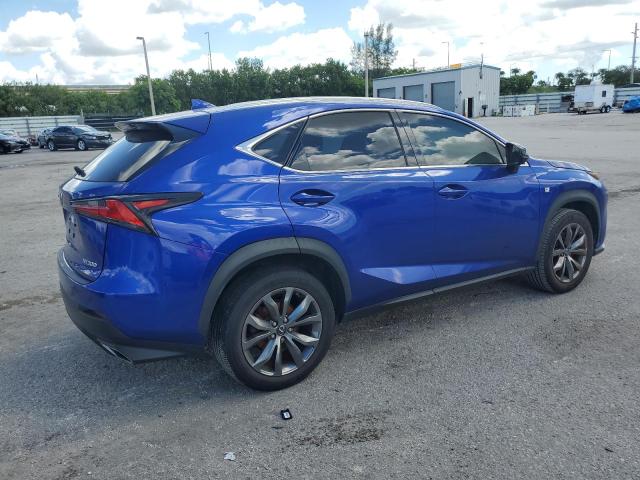 JTJYARBZ6K2122835 - 2019 LEXUS NX 300 BASE Mavi foto 3
