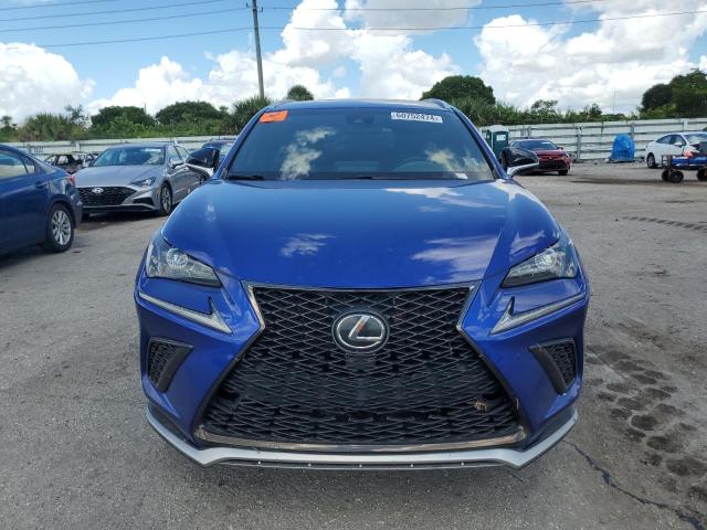 JTJYARBZ6K2122835 - 2019 LEXUS NX 300 BASE Mavi foto 5