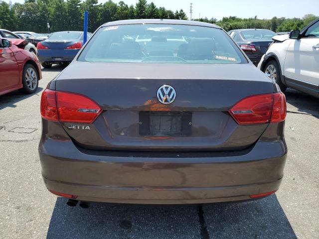 3VW2K7AJ4CM351981 - 2012 VOLKSWAGEN JETTA BASE 棕色 照片 6