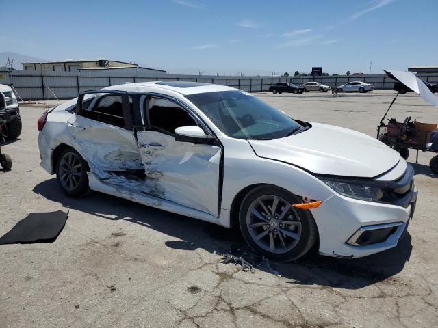 19XFC1F38LE220135 - 2020 HONDA CIVIC EX WHITE photo 4